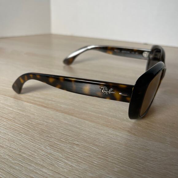 Ray-Ban JACKIE OHH RB4101 710 Cat Eye Tortoise Shell Italy FRAMES ONLY - Picture 4 of 8